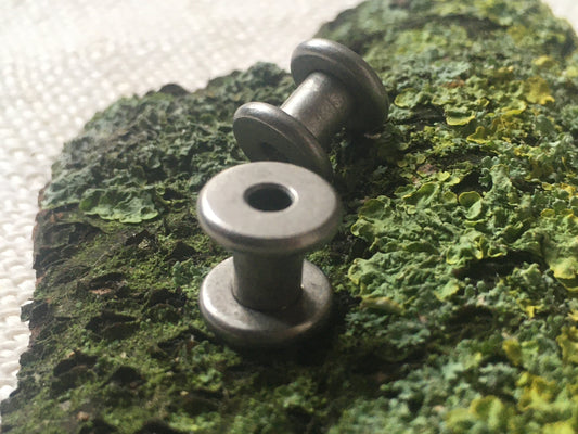 Tunnel Earrings - EcoSteel 5mm